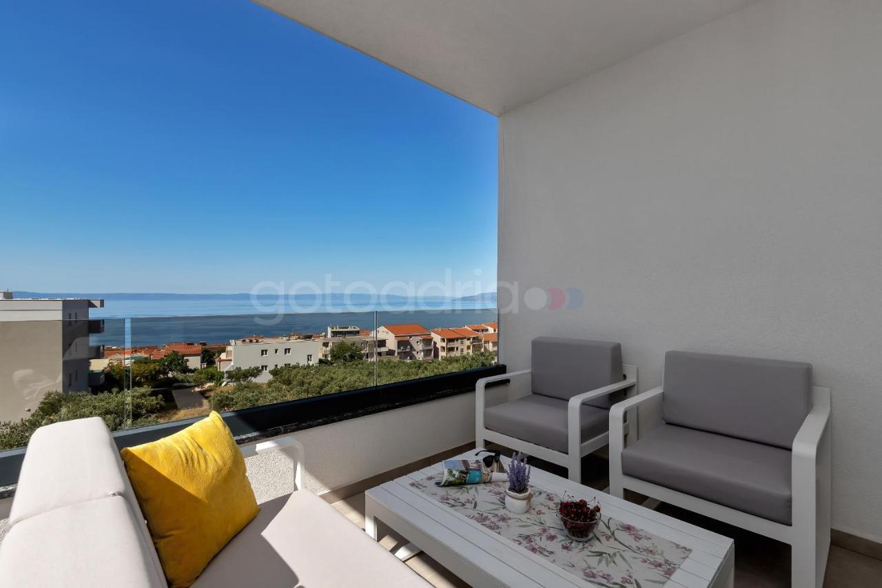 Luxury Seaview Apt Luki - Free Parking Макарска Екстериор снимка